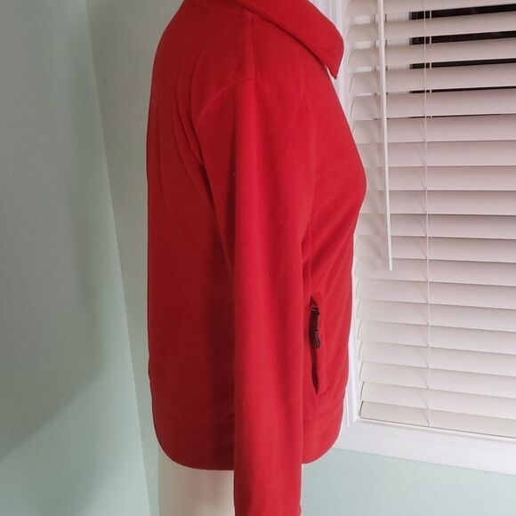 Danskin red fleece jacket size S - Picture 5 of 16